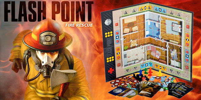 Flash Point Fire Rescue (2nd Edition); Brætspil