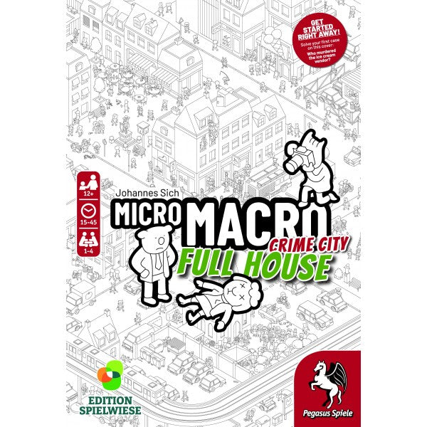 MicroMacro: Crime City: Full House - på Engelsk