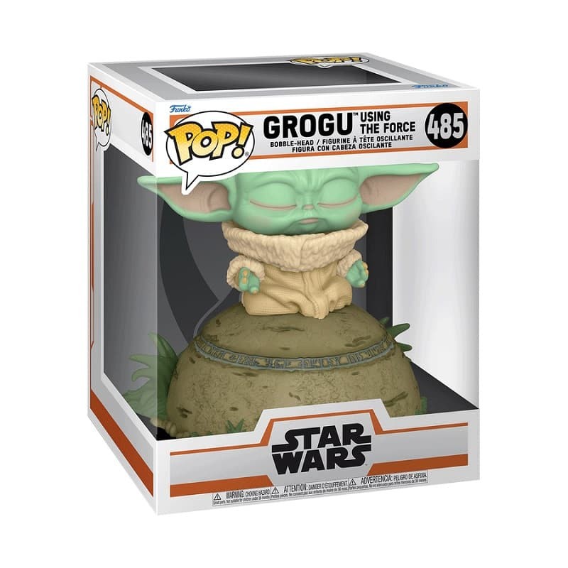 Funko Pop! Star Wars: Grogu using the Force #485 (The Child/ Baby Yoda)