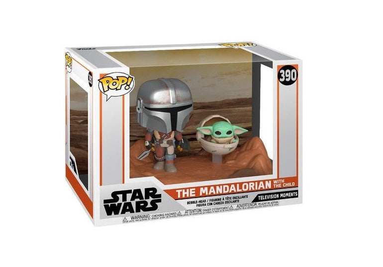 Funko POP! - The Mandalorian: Mandalorian and Child #390