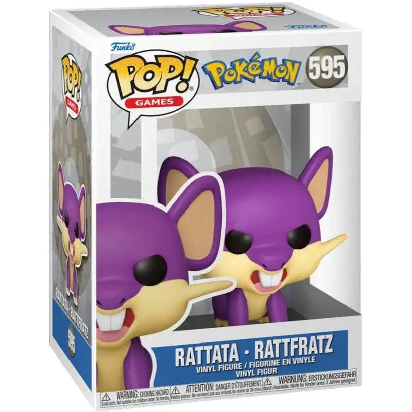 Funko Pop! Games: Pokémon - Rattata #595