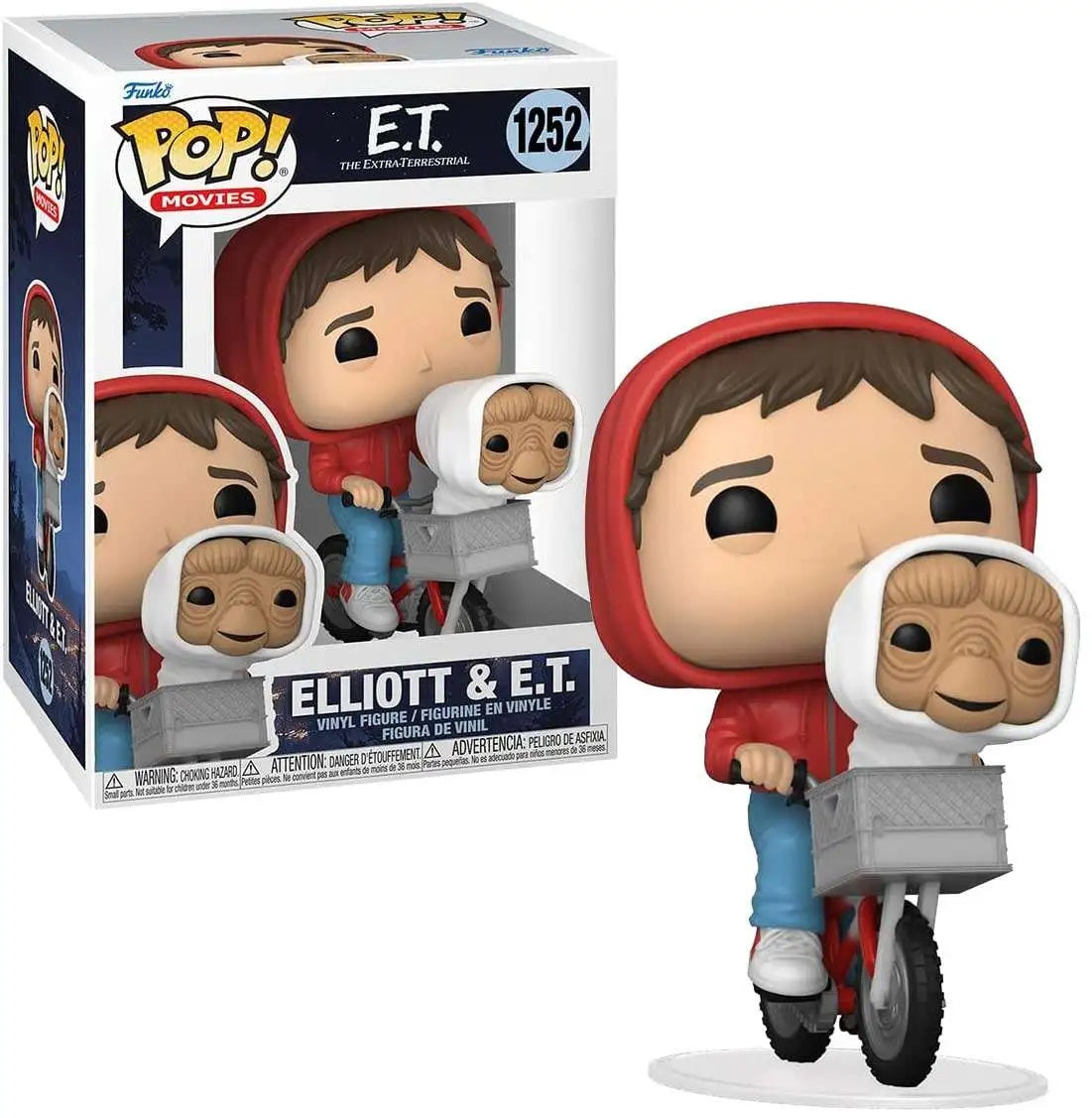 Funko Pop! Movies - E.T: Elliot & E.T on bike #1252