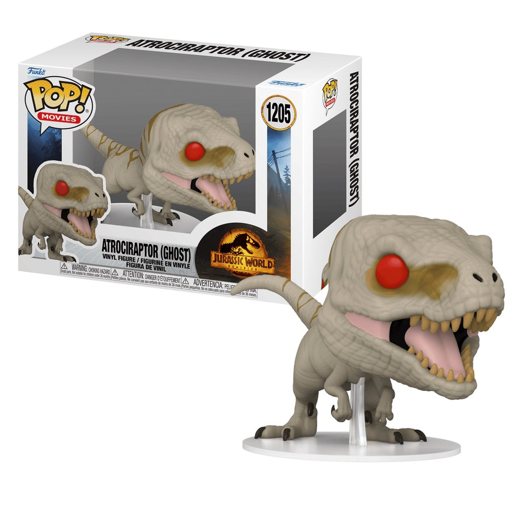 Funko Pop! Jurassic World 3: Atrociraptor (Ghost ) #1205