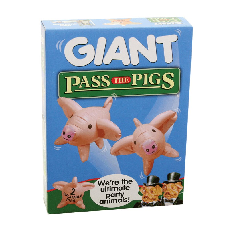 Pass the Pigs Giant - På engelsk (Kaste Gris)