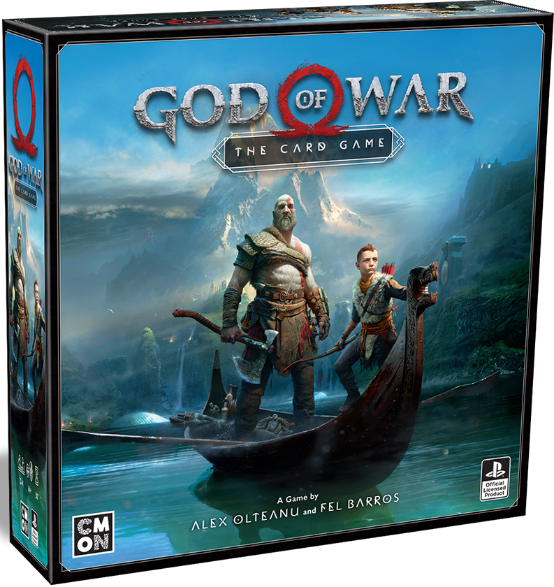 God Of War: The Card Game Cards Playstation COMN Co-op