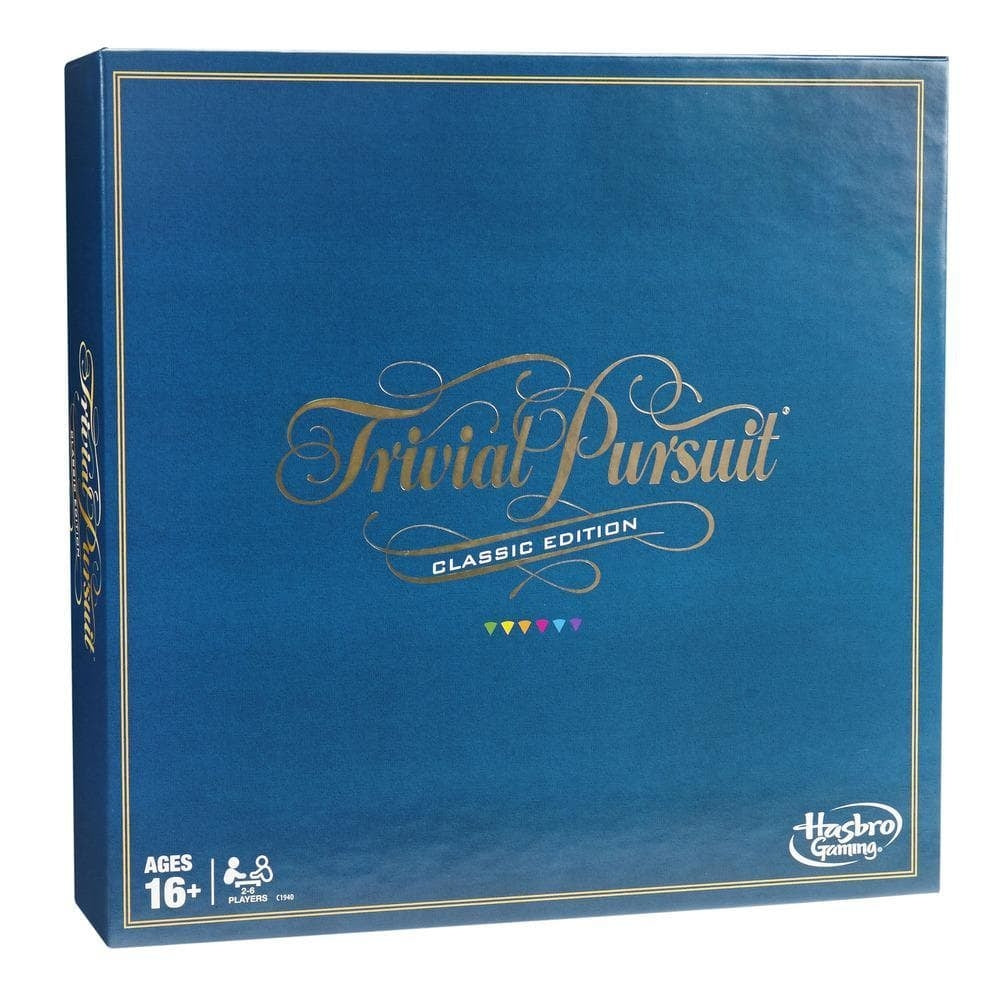 Trivial Pursuit Classic Ed; Selskabsspil; Quiz Spil; Brætspil 