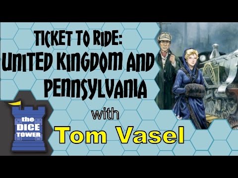 Ticket To Ride: Map Collection #5 - United Kingdom & Pensylvania
