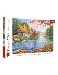 Puslespil - En Stille Have, 500 brikker