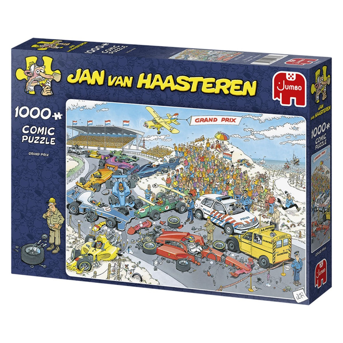 Puslespil - Jan van Haasteren - Formula 1 - Starten, 1000 brikker