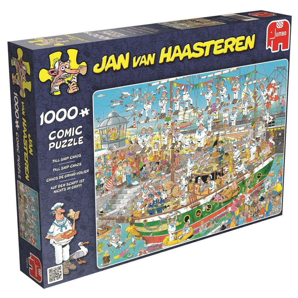 Jan Van Haasteren Tall Ship Chaos 1000 Brikker