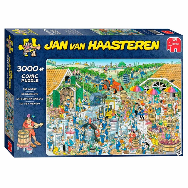 Puslespil - Jan Van Haasteren - Musikbutikken, 5000 brikker