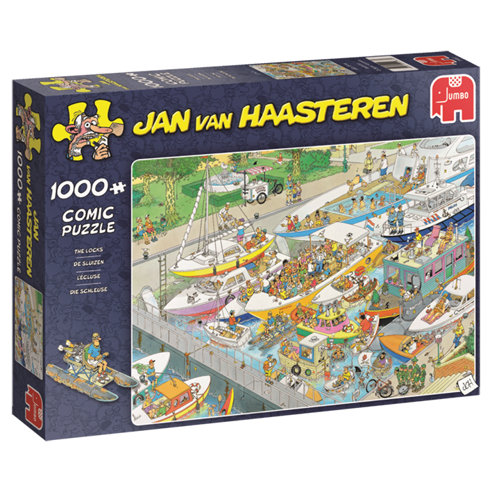Puslespil - Jan Van Haasteren: The Locks, 1000 Brikker