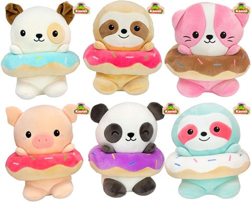 Bamse: Kawaii Kuties Donut Dyr, 19 cm