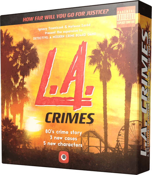 Detective A Modern Crime Board Game L.A. Crimes