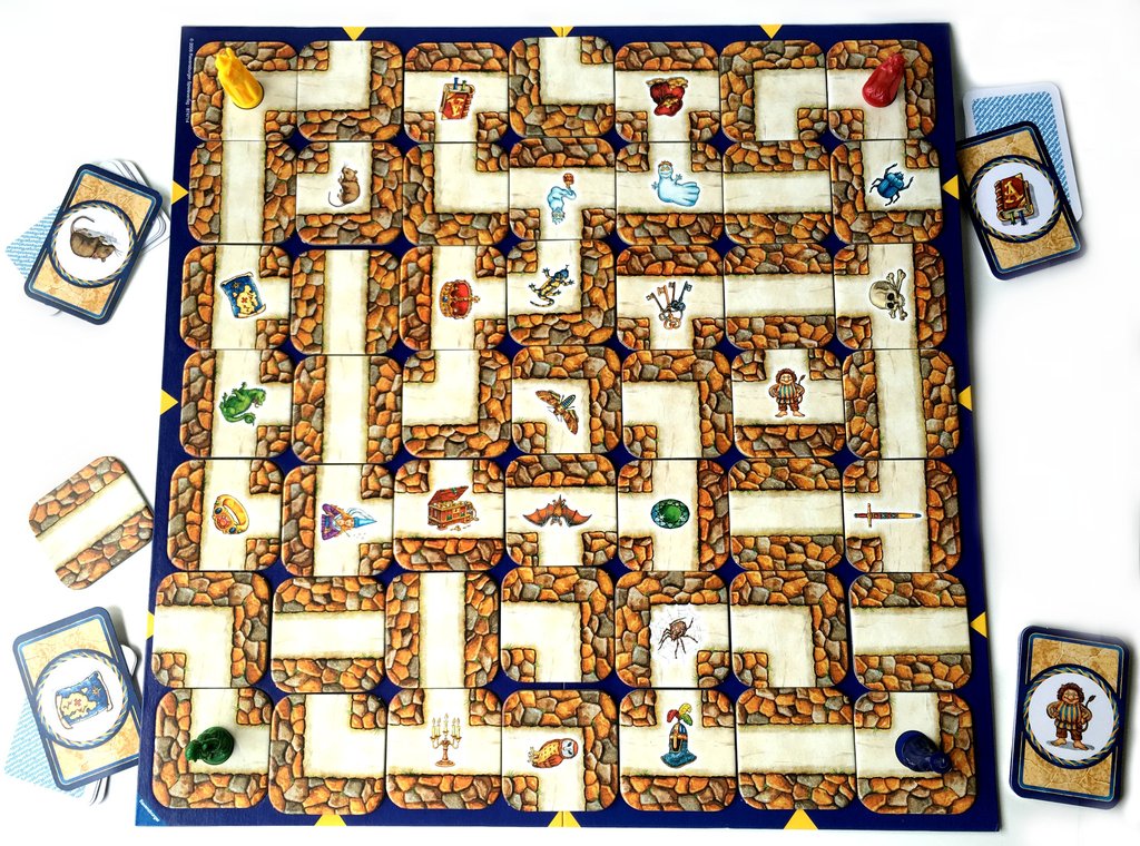 Labyrinth; Familiespil; Brætspil