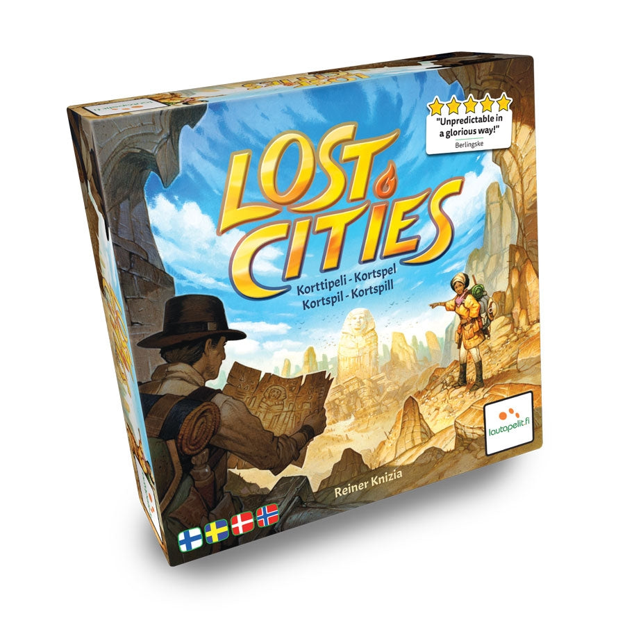 Lost Cities Kortspil på dansk 