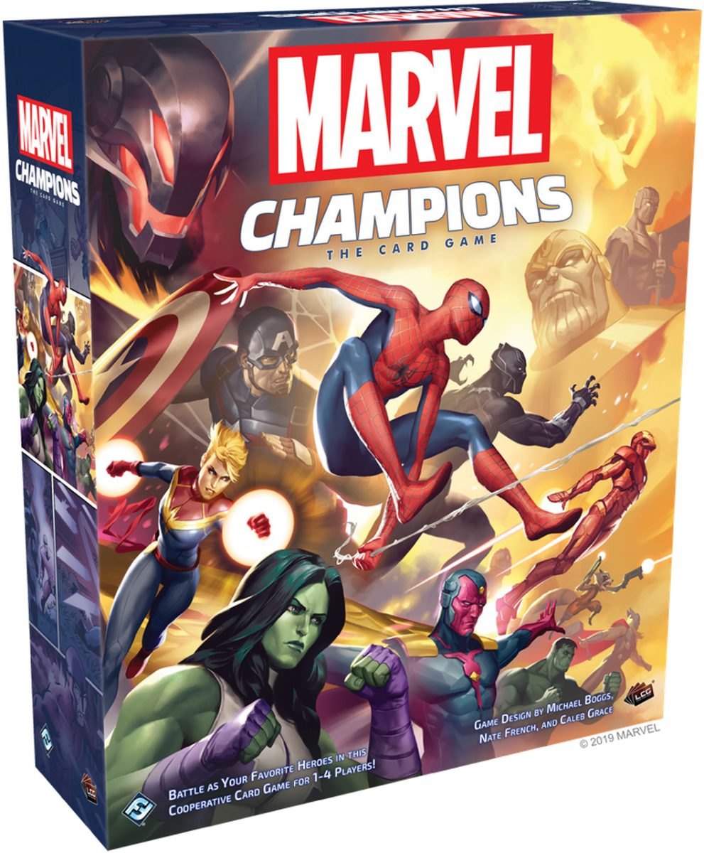 Marvel Champions Card Game Cooperative Samarbejdsspil Superhelte