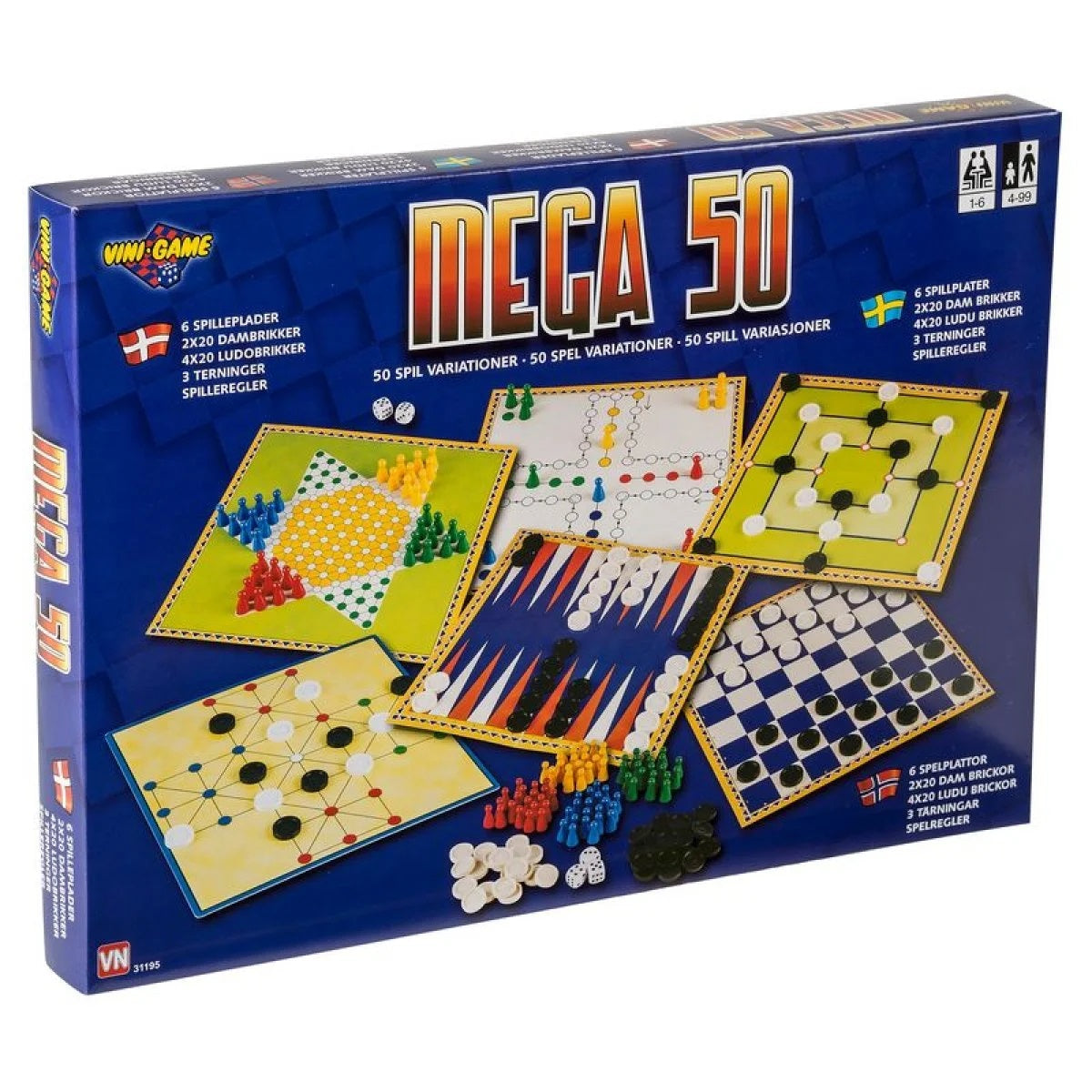 Vini spillemagasin - Mega 50