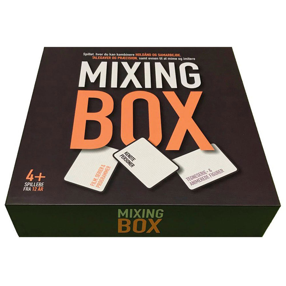 Mixing Box - På dansk (Margretheskål-spillet)
