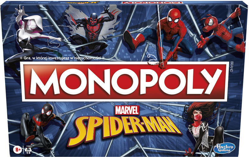 Monopoly: Marvel Spider-man - på Engelsk