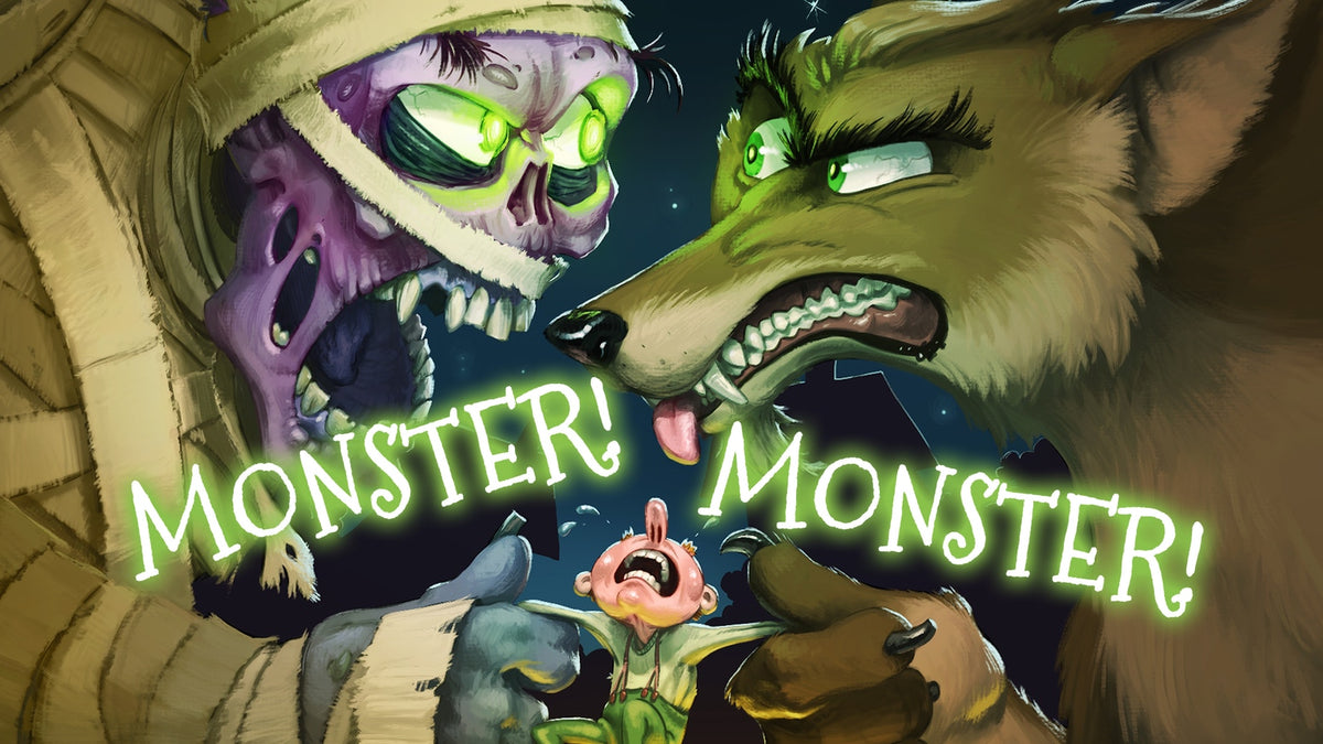 Monster! Monster!; Kortspil; Spil for 2; strategispil