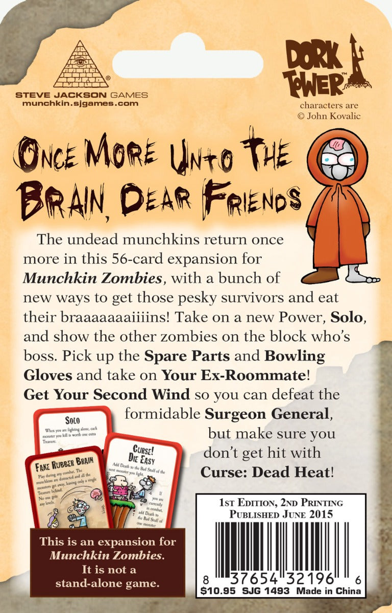 Munchkin Zombies: 4 Spare Parts