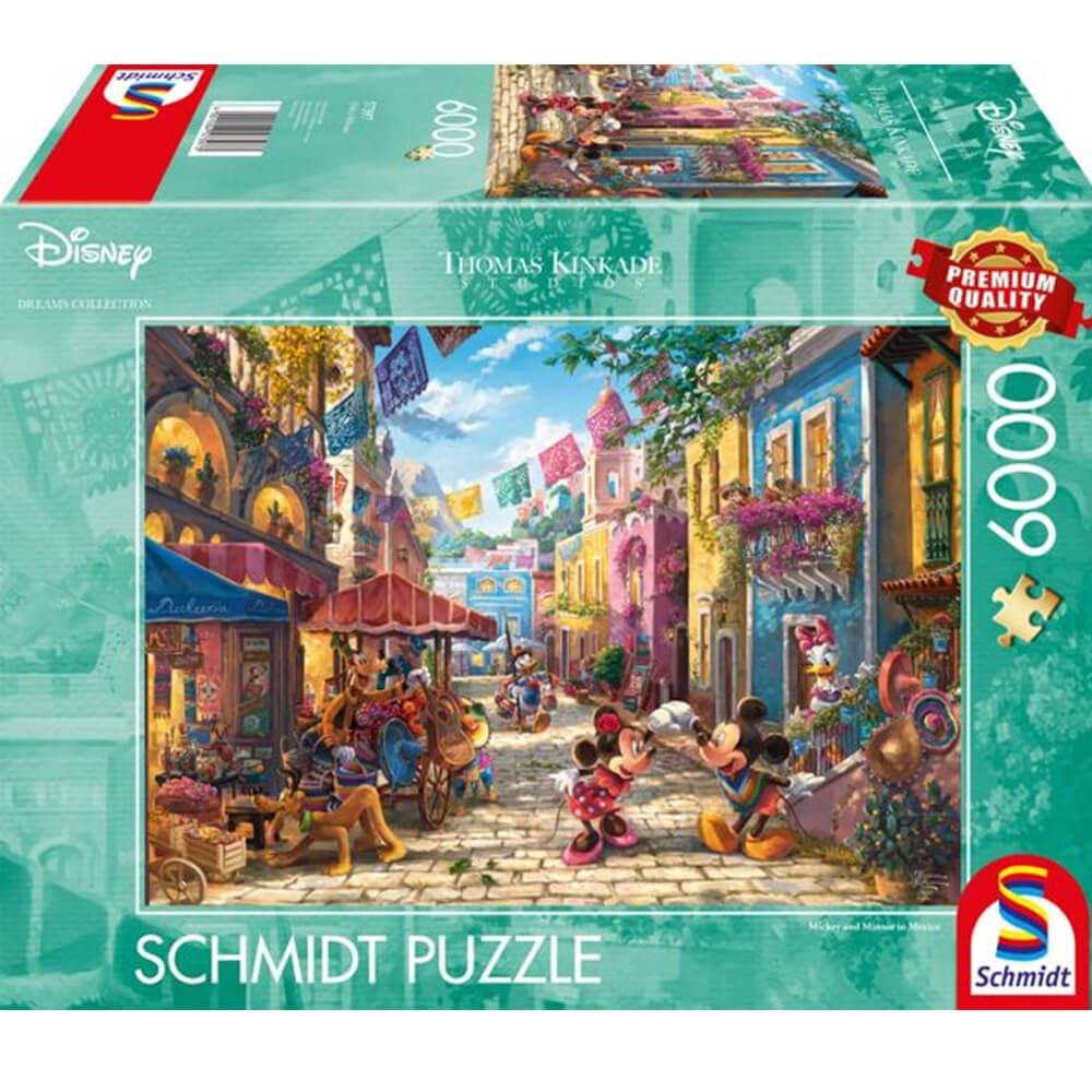 Puslespil - Thomas Kinkade: Disney, Mickey & Minnie i Mexico, 6000 brikker