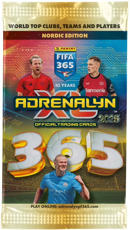 Fodboldkort - Adrenalin XL - FIFA 365 2025 - Booster pakke