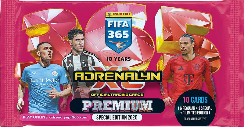 Fodboldkort - Adrenalin XL - FIFA 365 2025 - Premium Booster pakke