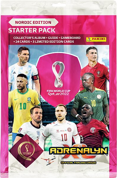 Fodboldkort: Adrenalyn XL - Fifa World Cup Qatar 2022: Starter Pack