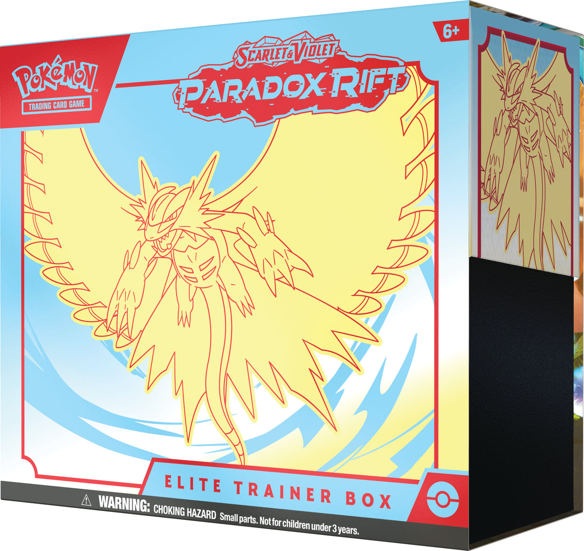 Pokémon - Scarlet & Violet 4: Paradox Rift - Elite Trainer Box (Roaring Moon)