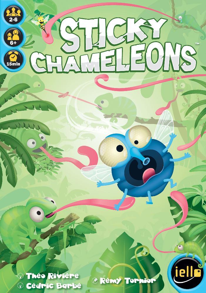 Sticky Chameleons - på Engelsk