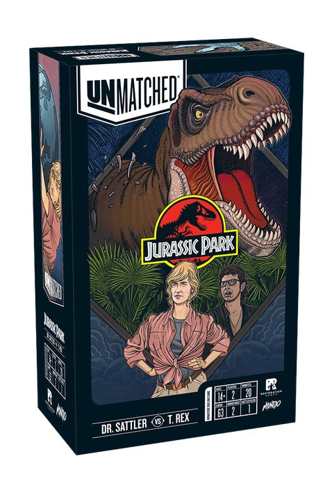 Unmatched - Jurassic Park: Dr. Sattler vs. T-Rex