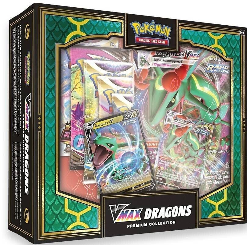 Pokémon - VMAX Box: VMAX Dragons Premium Collection