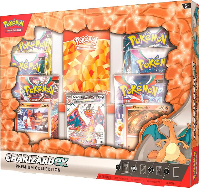 Pokémon - ex Box: Charizard ex Premium Collection