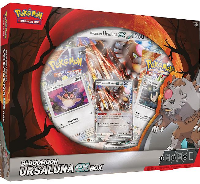 Pokémon - ex Box: Bloodmoon Ursaluna ex