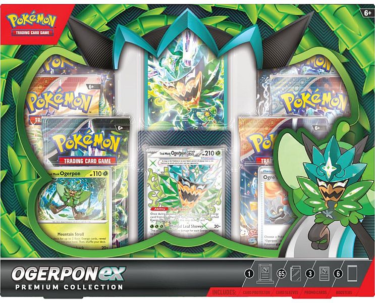 Pokémon - ex Box: Ogerpon ex Premium Collection