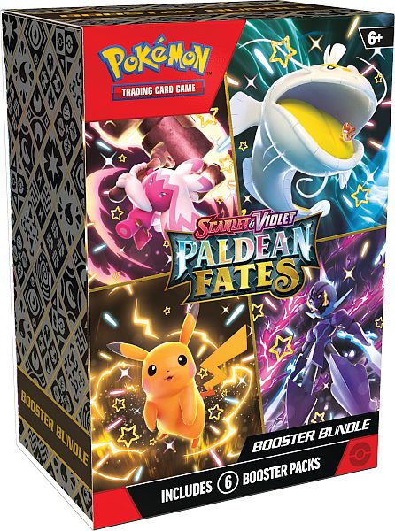 Pokémon - Scarlet & Violet 4.5: Paldean Fates - Booster Bundle