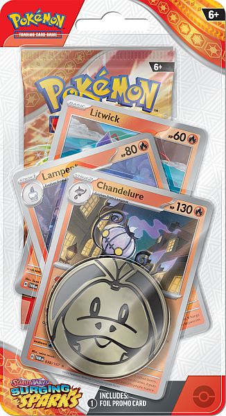 Pokémon - Scarlet &amp; Violet 8: Surging Sparks - Premium Checklane Blister