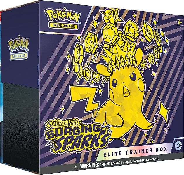 Pokémon - Scarlet &amp; Violet 8: Surging Sparks - Elite Trainer Box