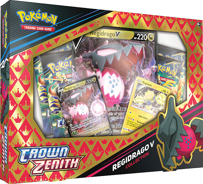 Pokémon Sword & Shield 12.5: Crown Zenith - V Box: Regidrago V Collection