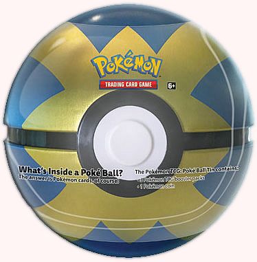 Pokémon - Poké Ball Tin (Quick Ball, Love Ball and Level Ball)