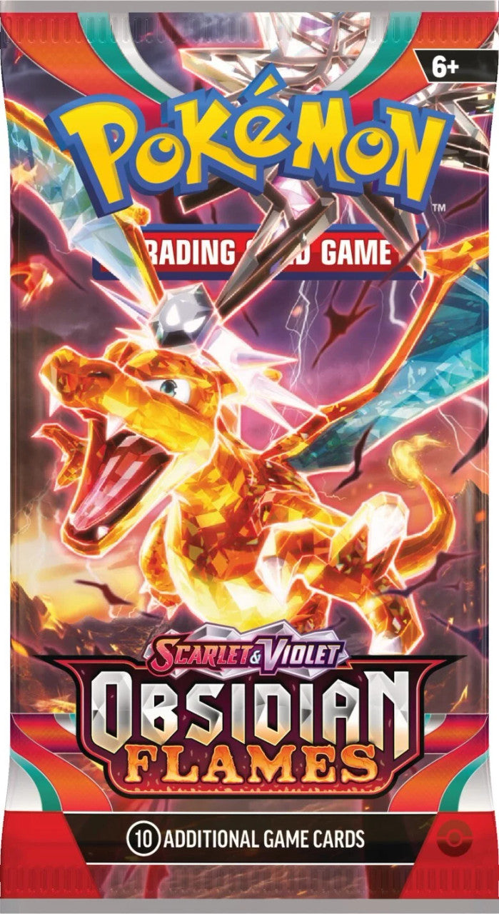 Pokémon - Scarlet & Violet 3: Obsidian Flames - Booster Pakke