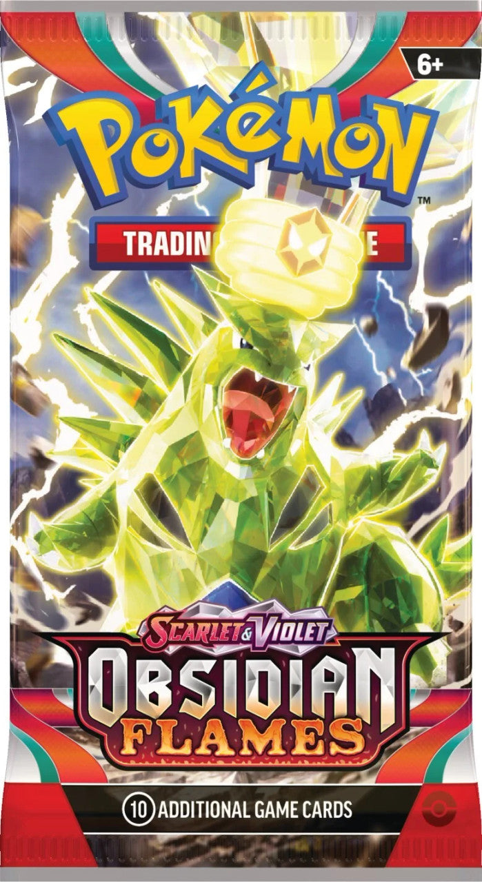 Pokémon - Scarlet & Violet 3: Obsidian Flames - Booster Pakke