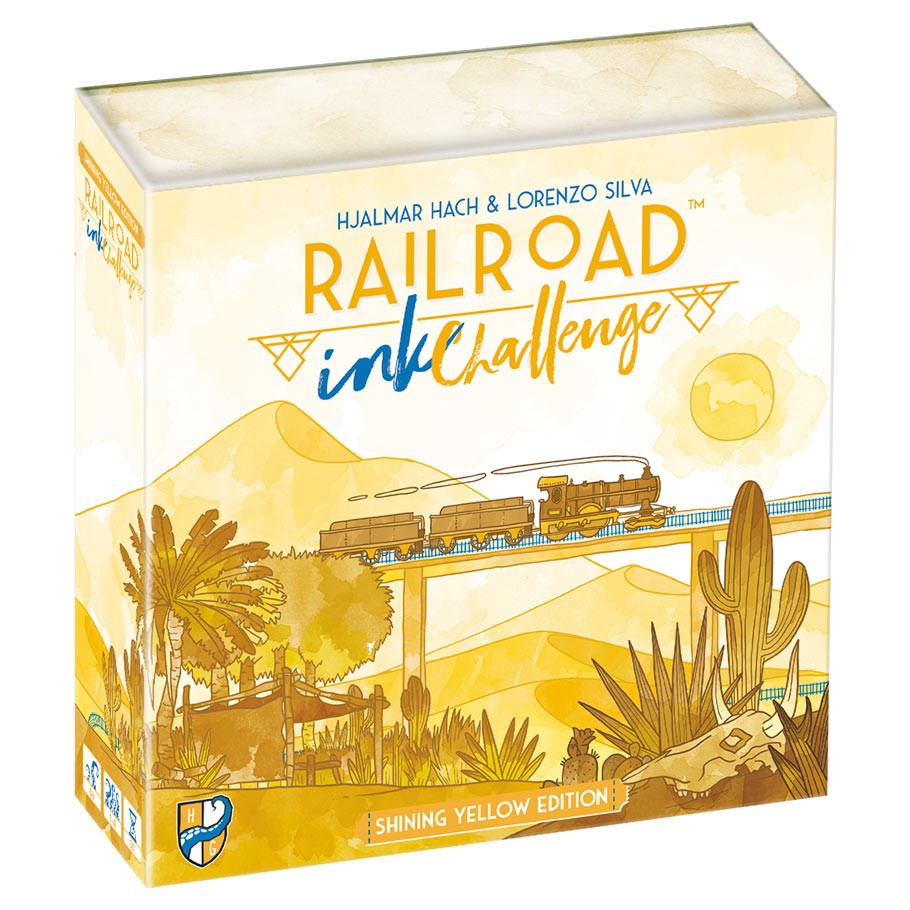 Railroad Ink Challenge: Shining Yellow Edition