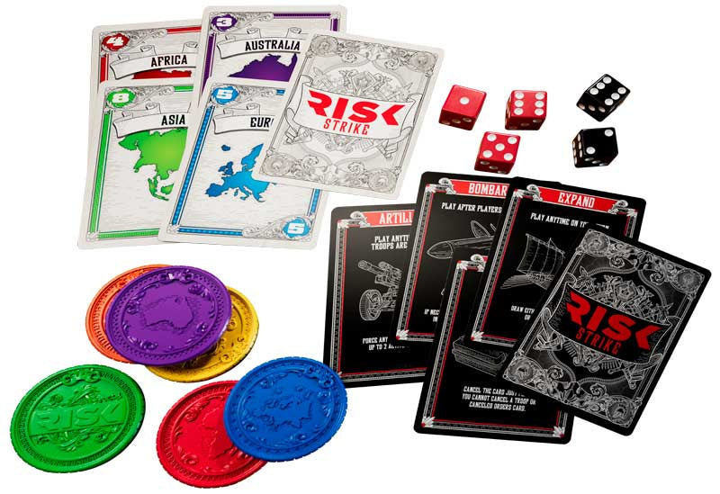 Risk Strike; Cardgame; Kortspil