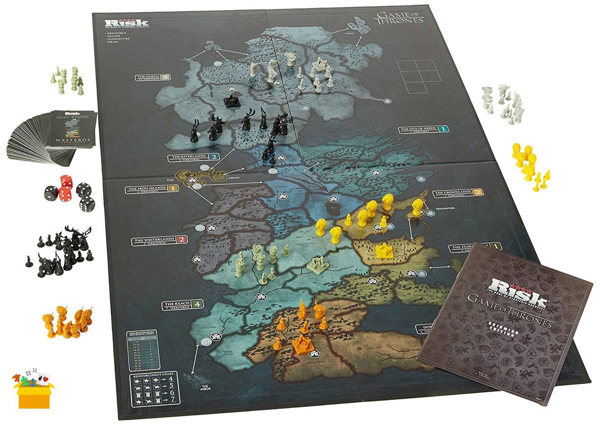 Risk: Game of Thrones Collectors Edition – Bræt & Brikker