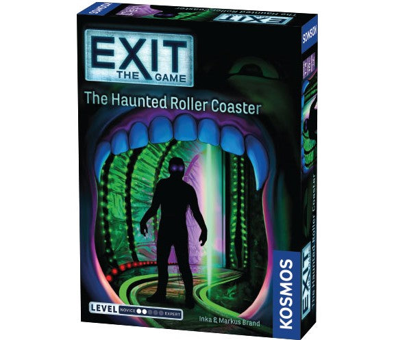 Exit the game, the haunted roller coaster, coop, kosmos, escape game, escape room