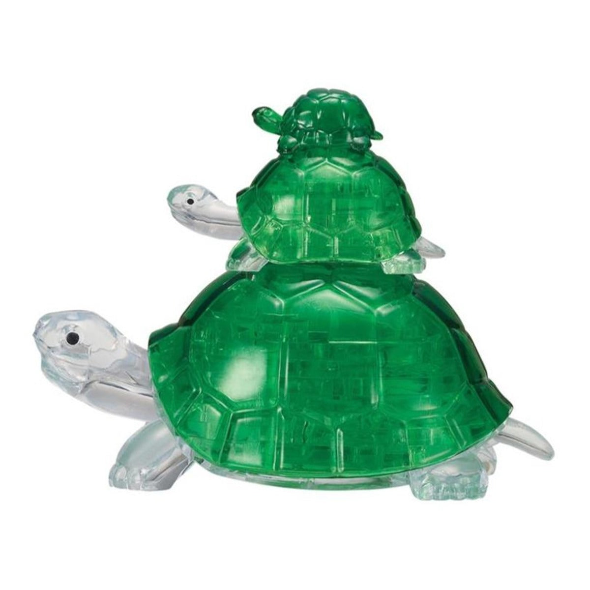 Puslespil - 3D Crystal Puzzle: Skildpadder, 37 brikker