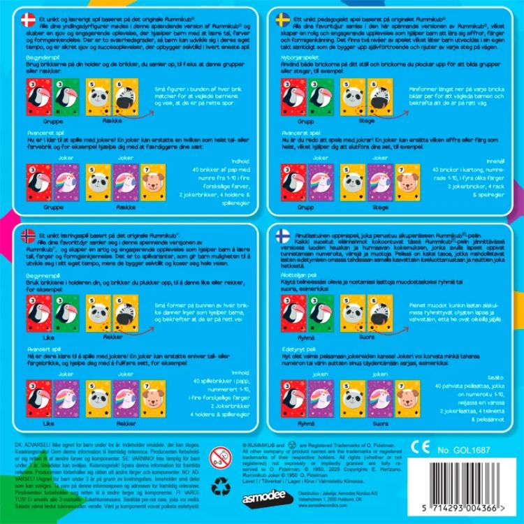 Rummikub For Børn